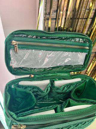 Classic Train Case Emerald