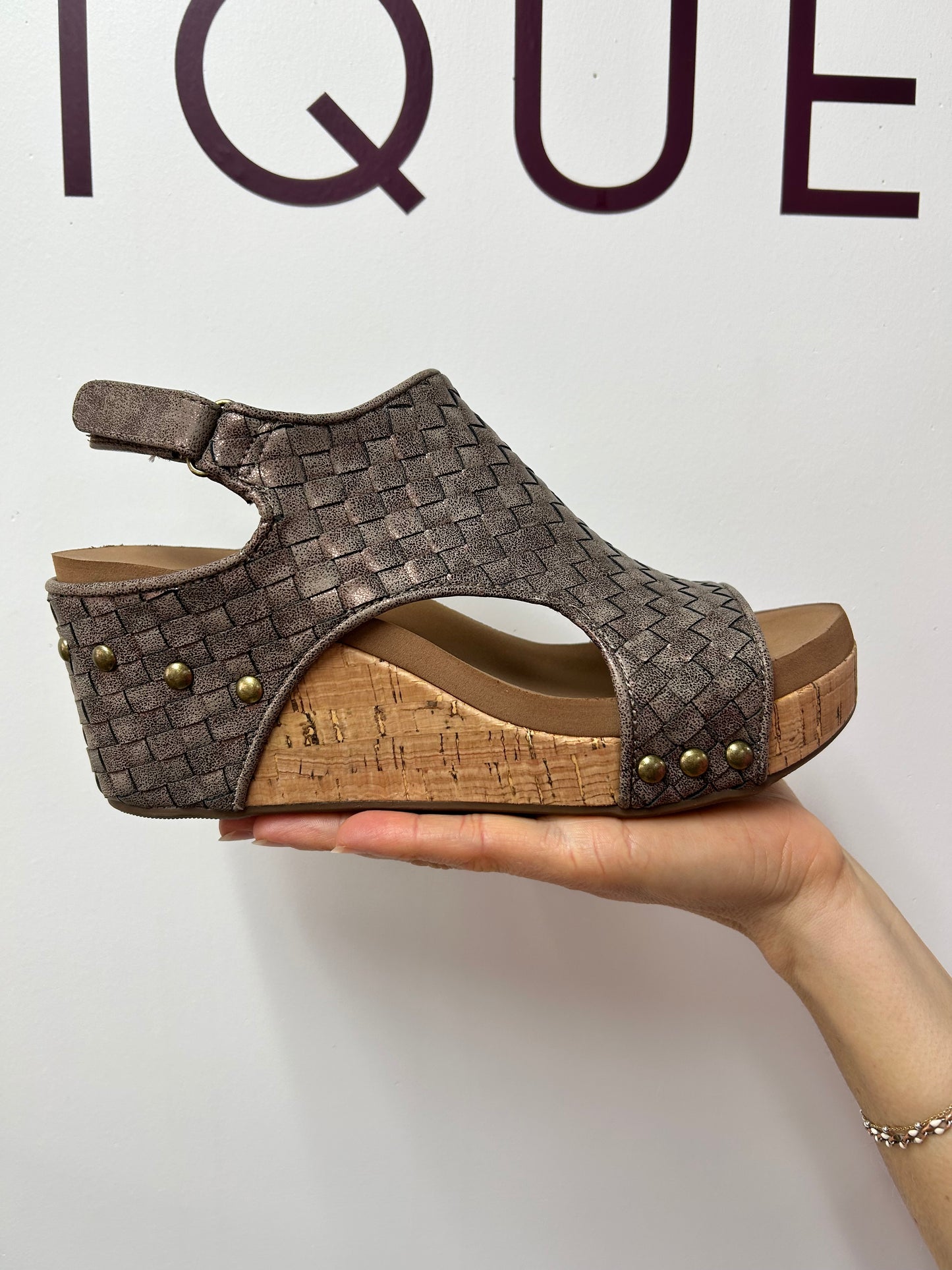 The Bronze Babe Wedge