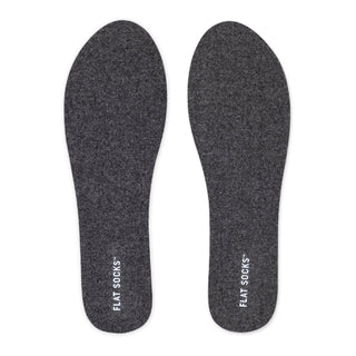 Flat Socks Dark Gray