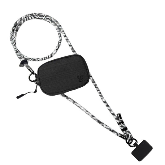 Active Strap w/RFID Pouch Black