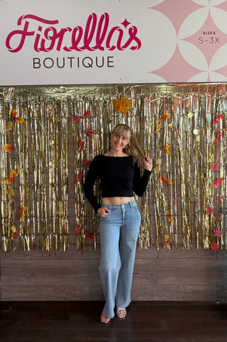 30" Starstruck Wide Leg Jeans