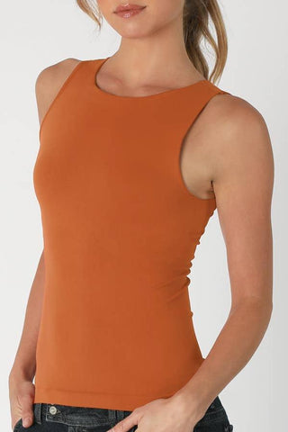 Boat Neck Tank Sunset