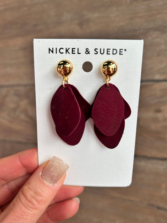 Weston Garnet Suede