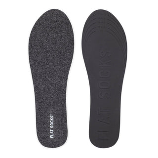 Flat Socks Dark Gray