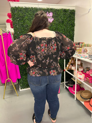 Curvy Camo Leopard Skinny Jeans