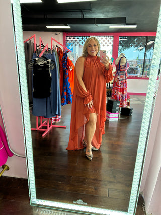Harvest Moon Hi-Low Dress