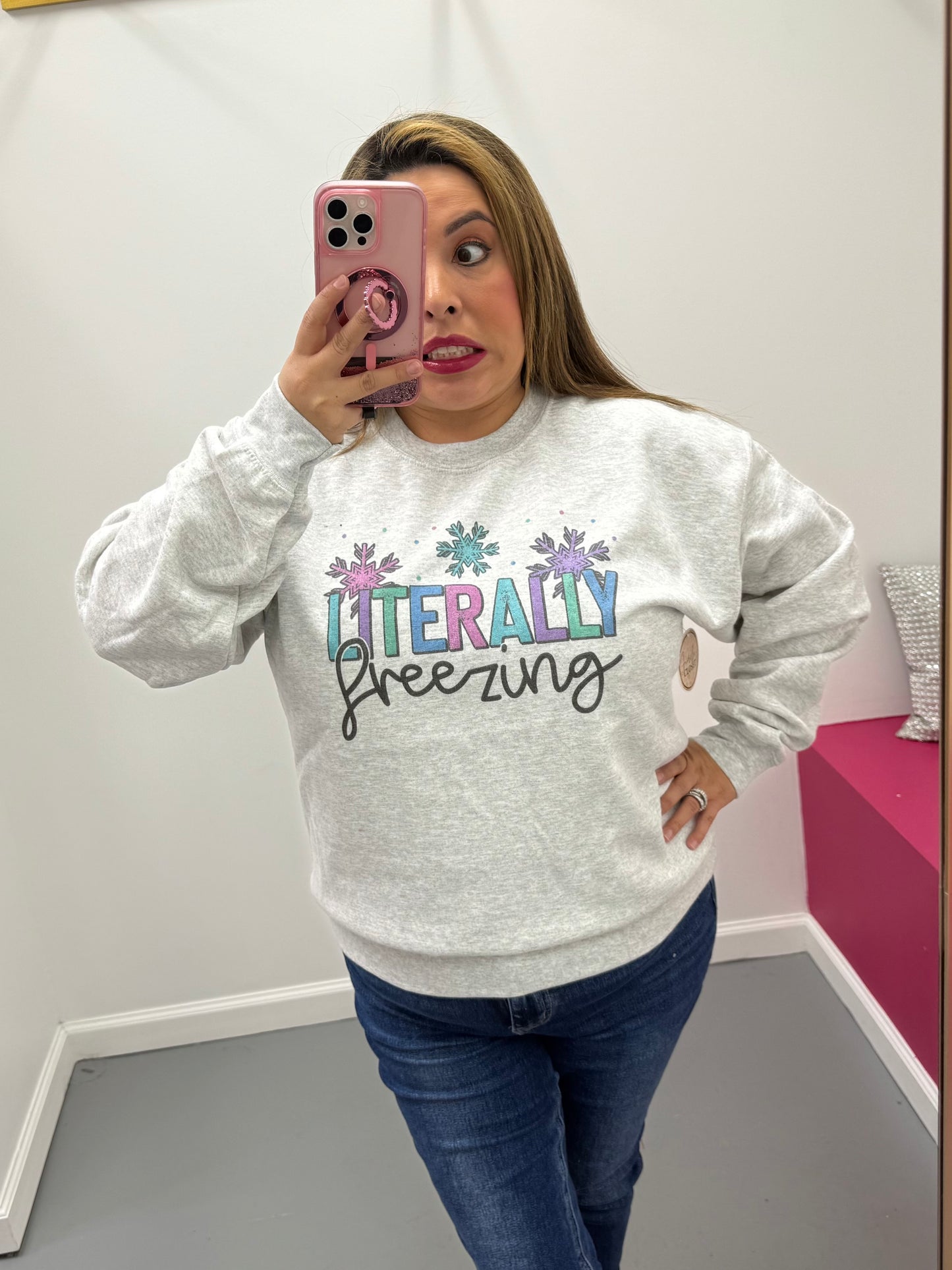 Literally Freezing Sweatshirt