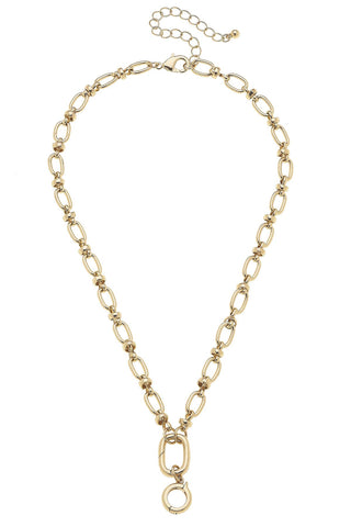 Cable Link Necklace