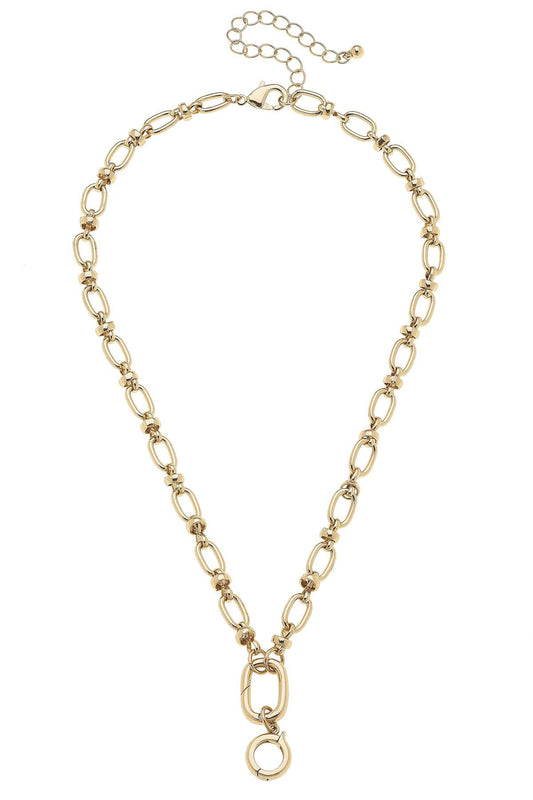 Cable Link Necklace