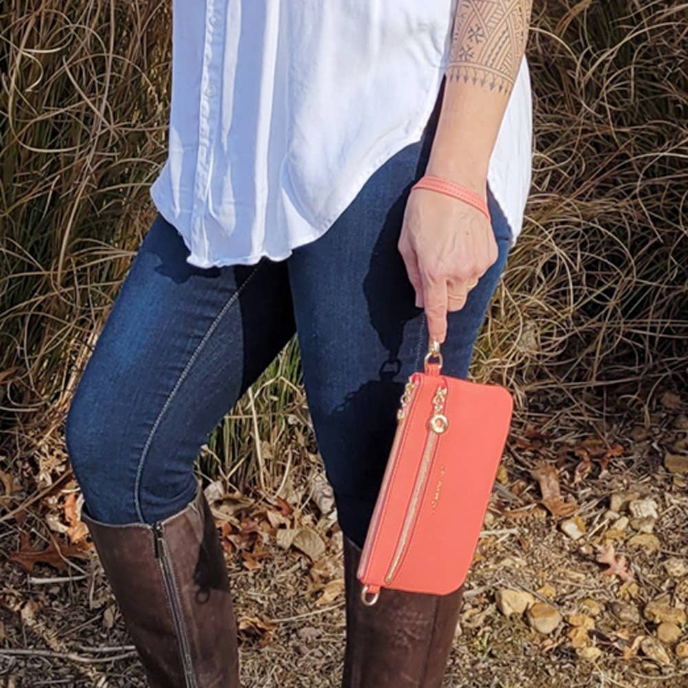 RFID Touchscreen Purse Sage