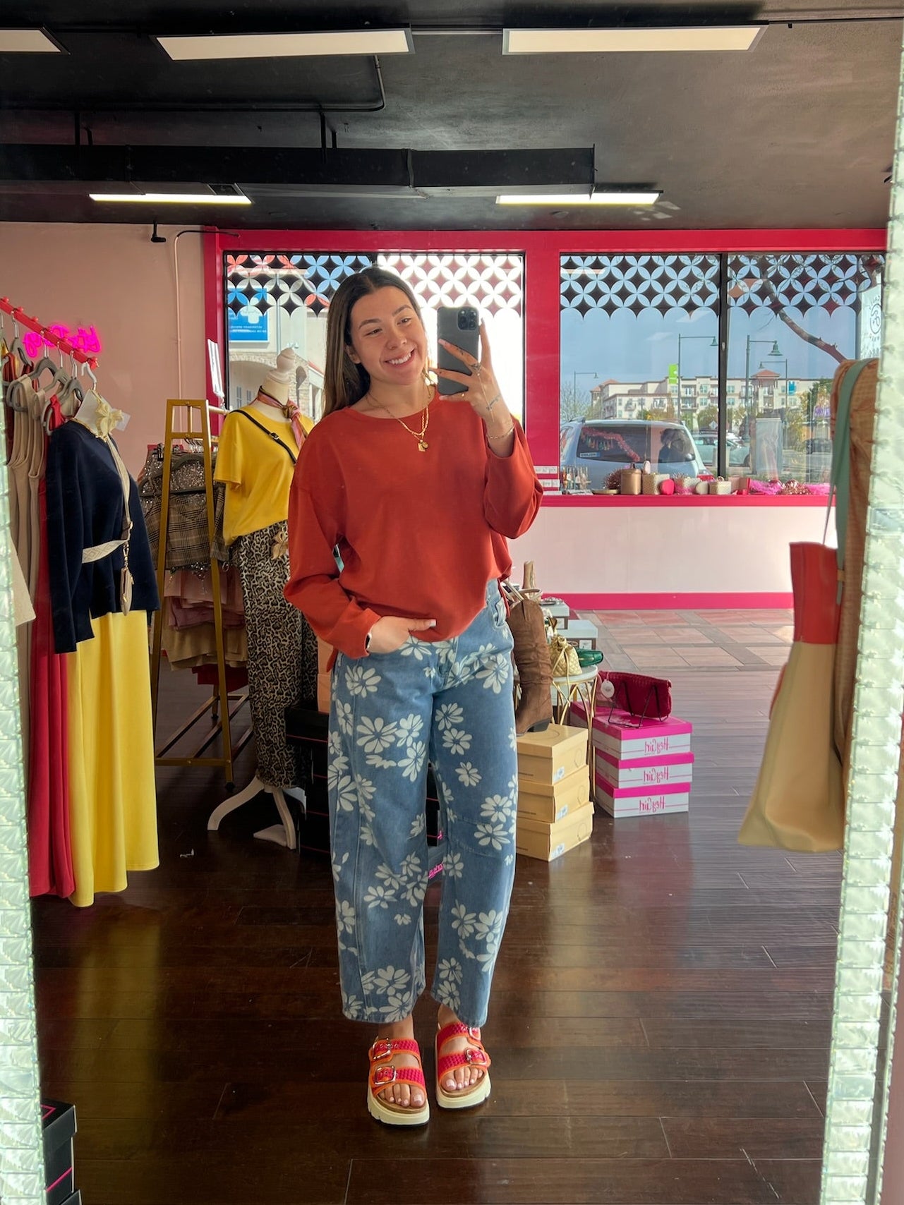 Luxe Sweatshirt Sunset