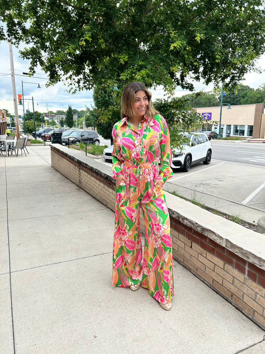 Tropical Jumpsuit