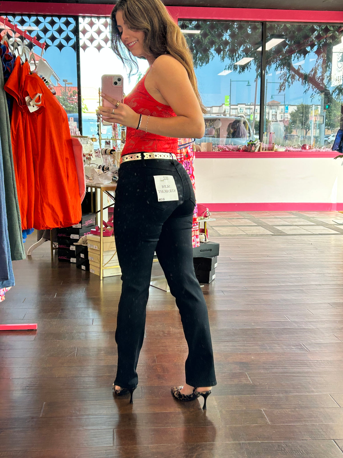 30” BB Slim Straight Jeans