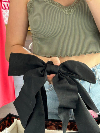 Tortoiseshell Bow Jelly Tote