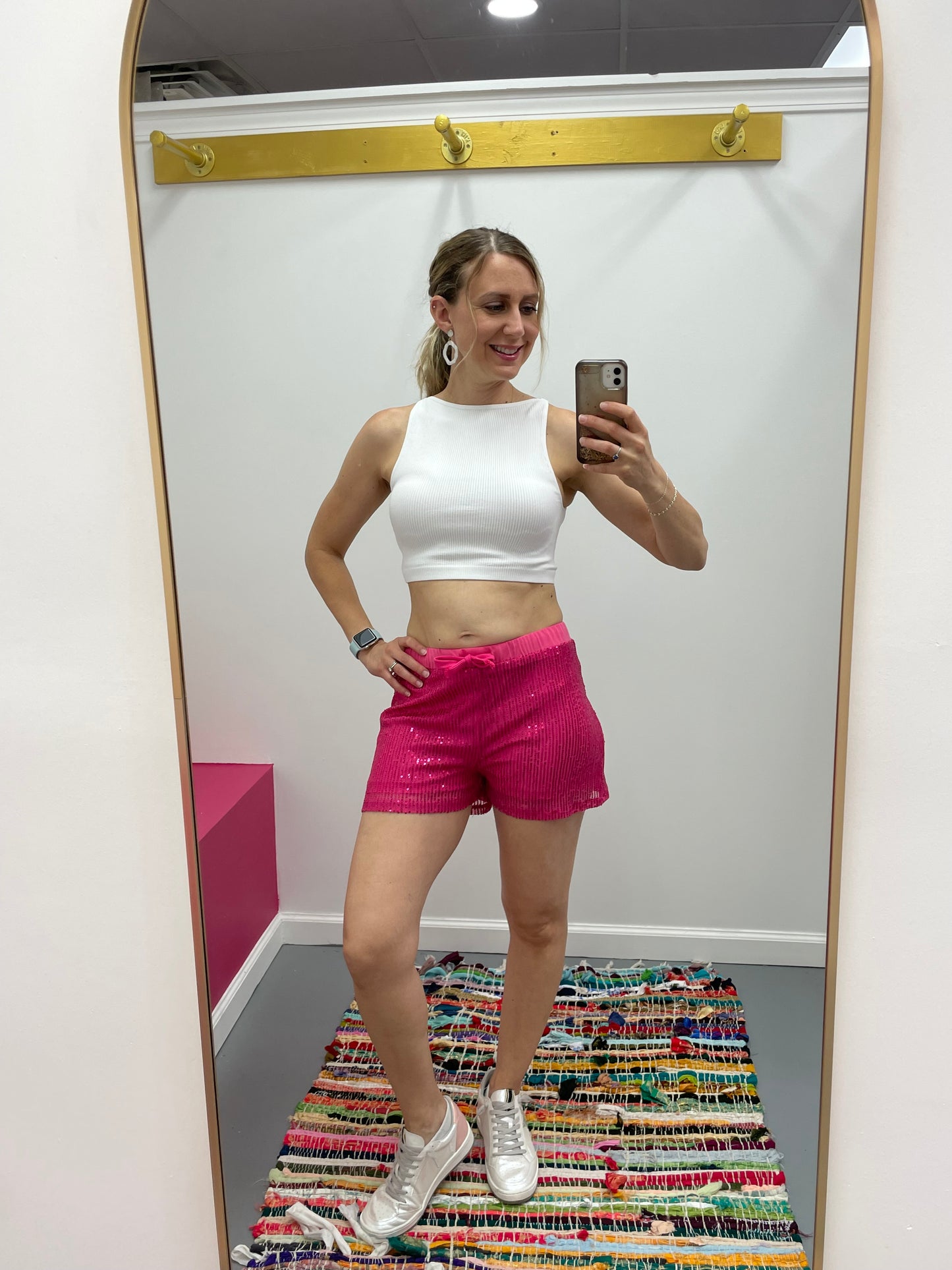Sequin Shorts