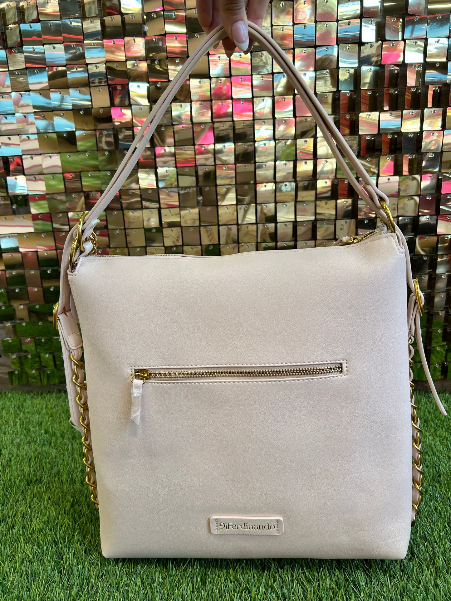 Ribbon Convertible Hobo Backpack