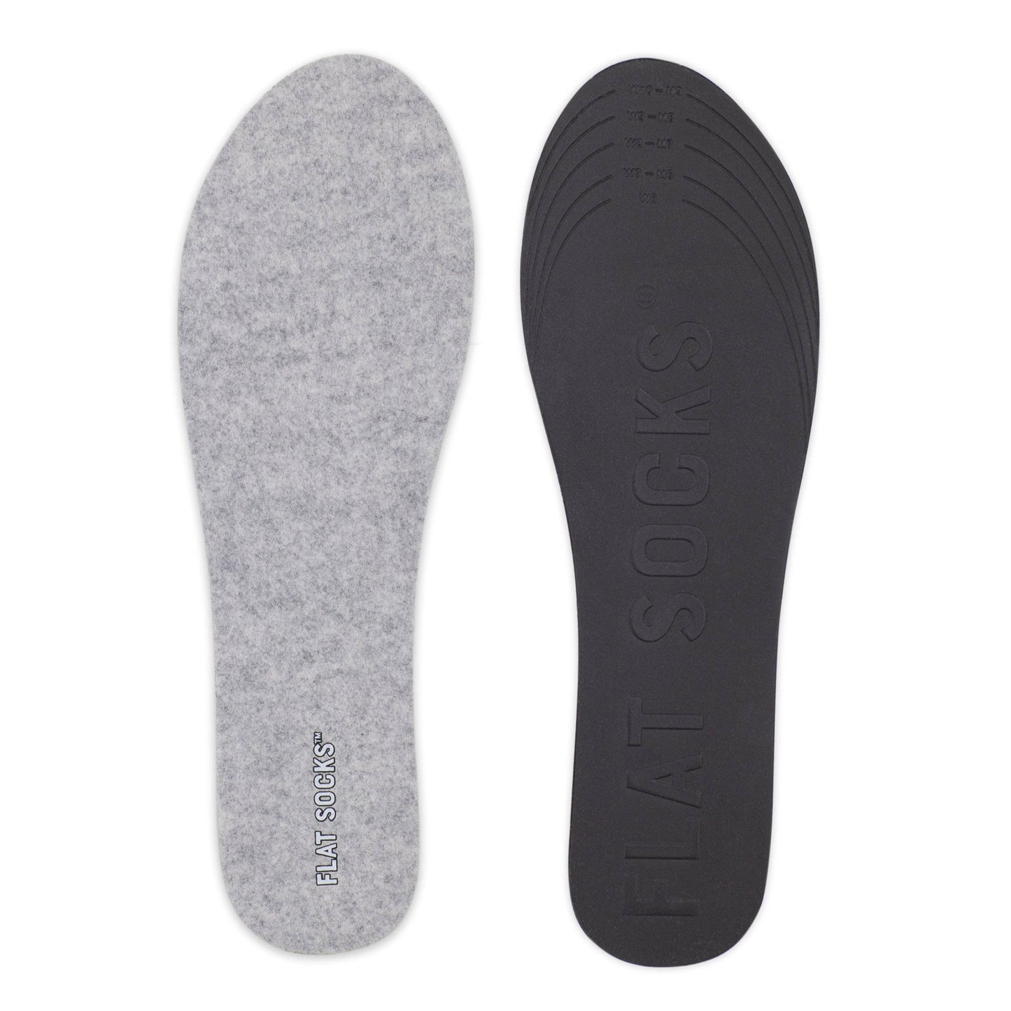 Flat Socks Light Gray