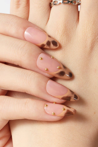 FRENCH LEOPARD  - Press-On Nails