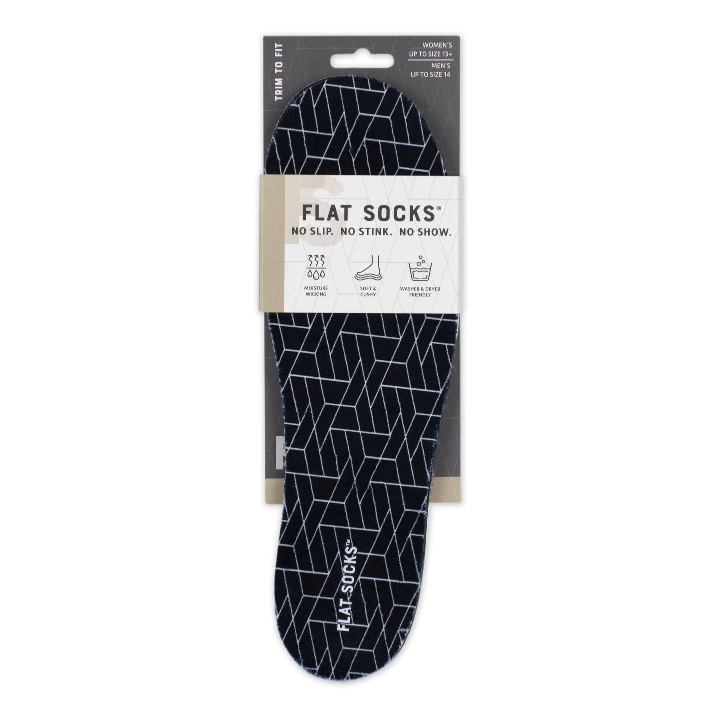 Flat Socks Black