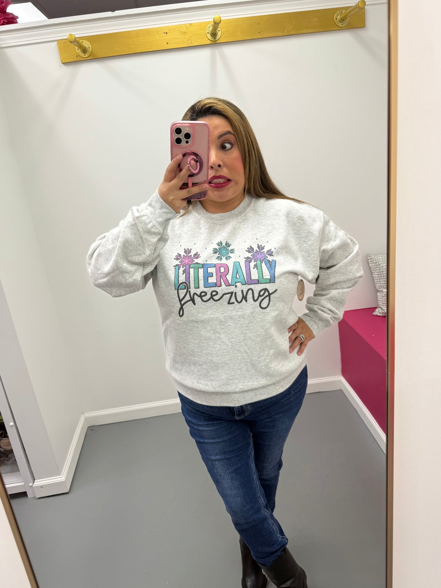 Literally Freezing Sweatshirt