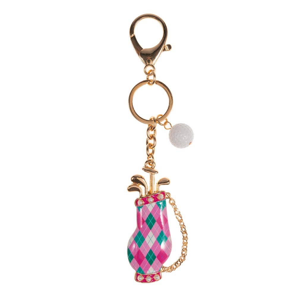 Golf Bag Bag Charm