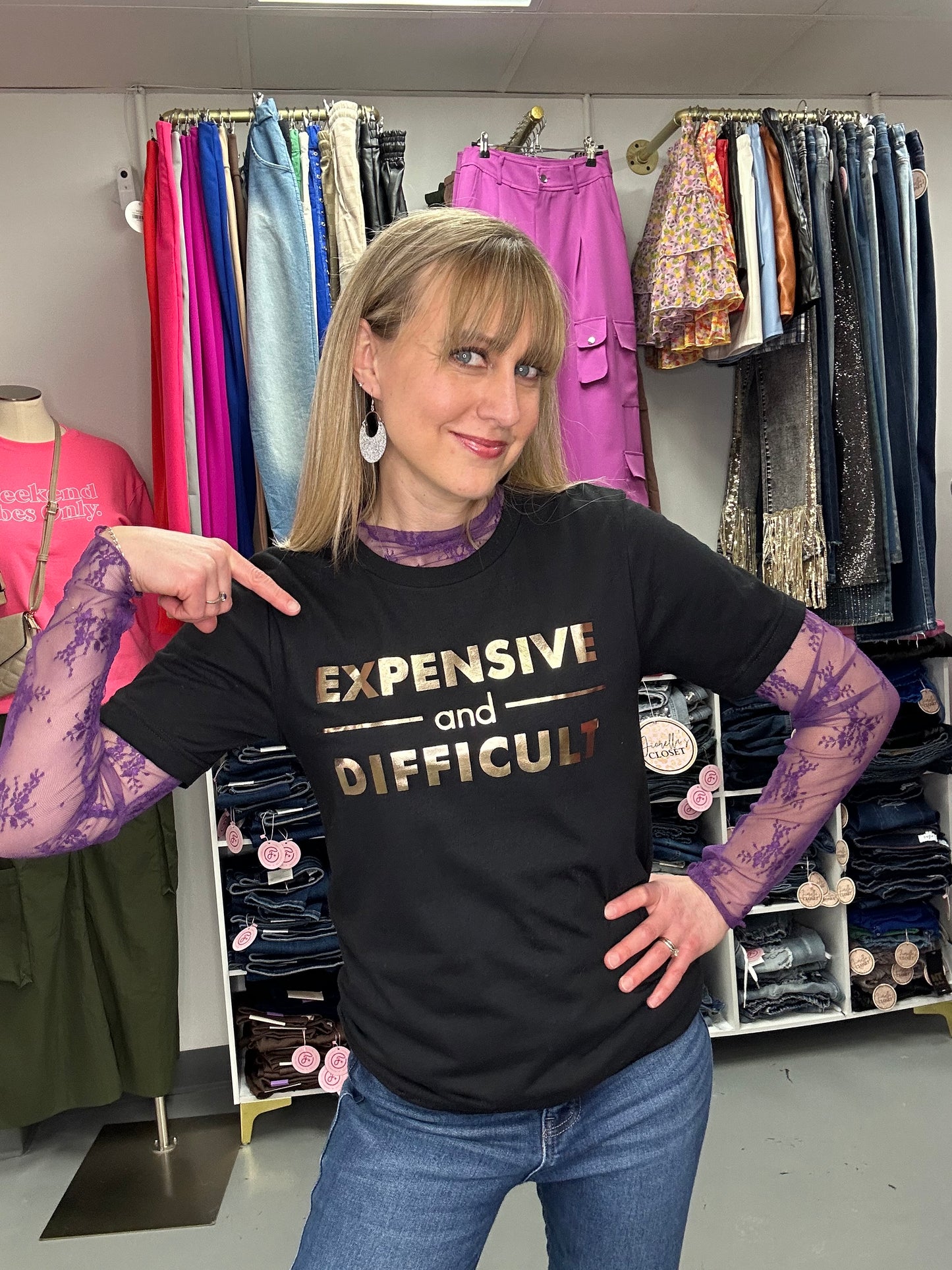 Expensive and Difficult Graphic Tee