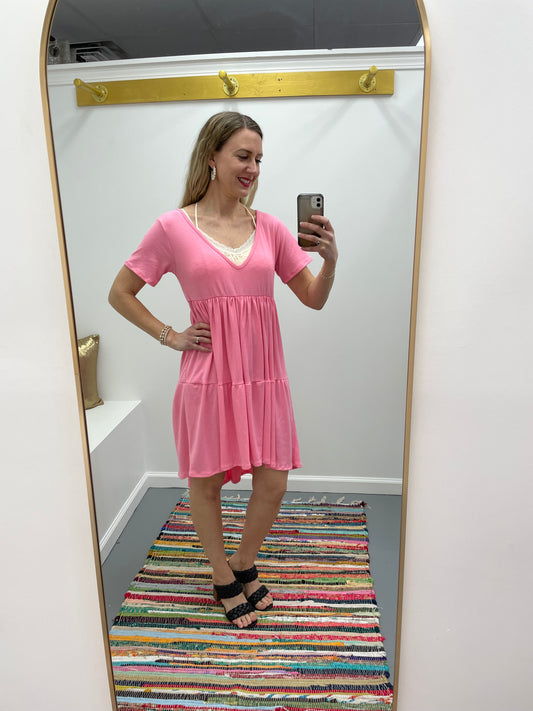 Everyday Dress Light Pink