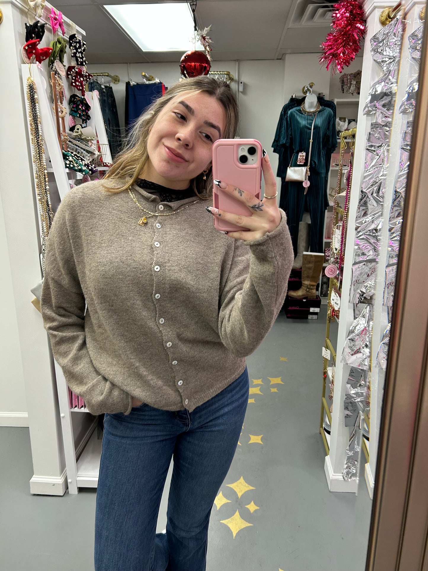 Cozy Cardigan Sand