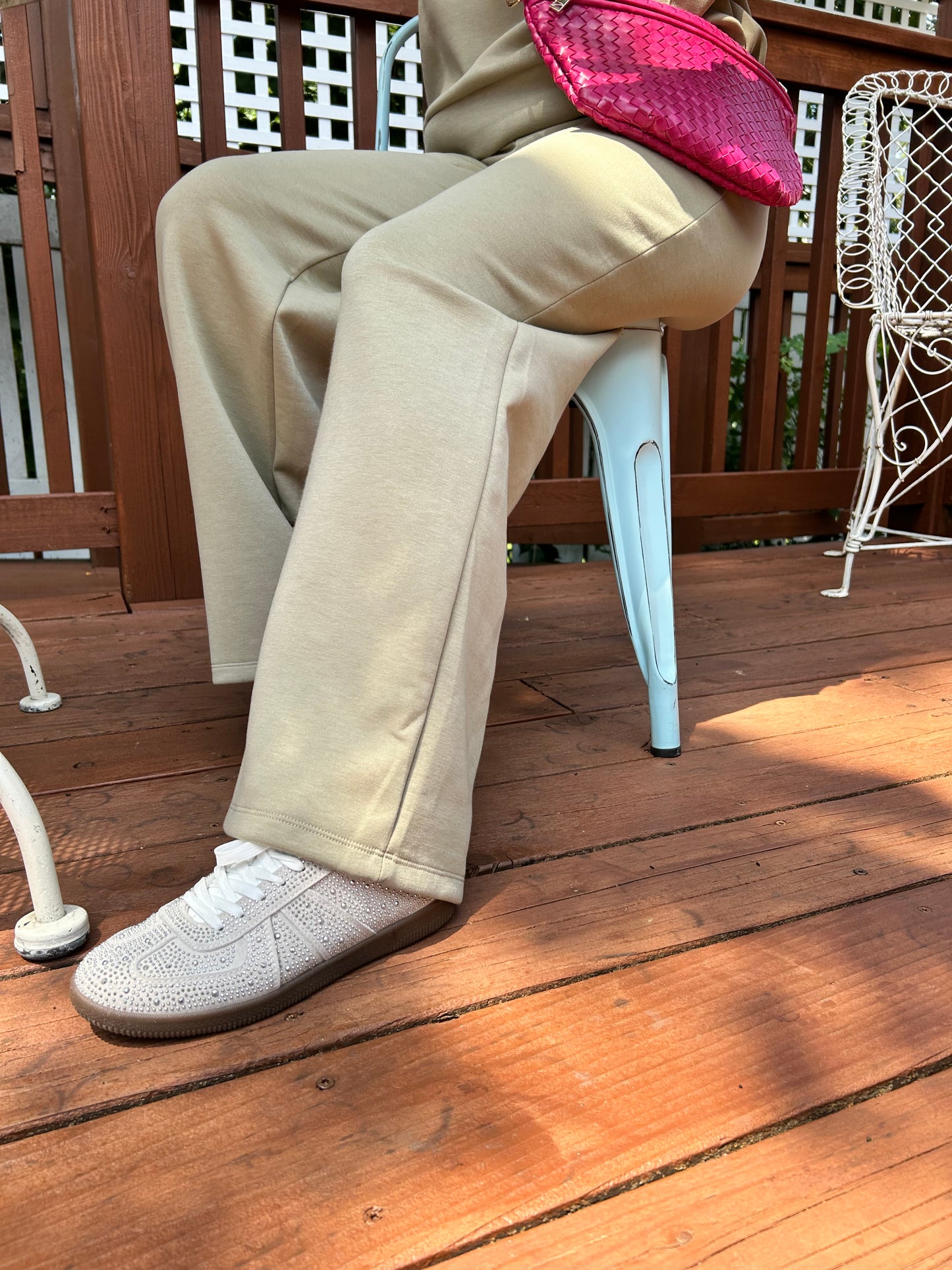 Cozy Wide Leg Pants Sage