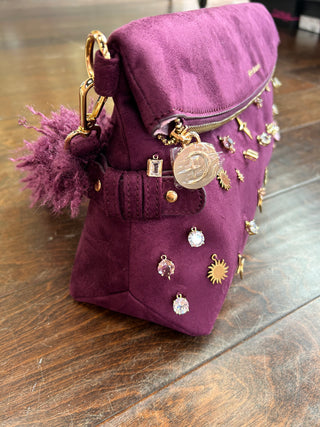 Sugar Talk Clutch Plum