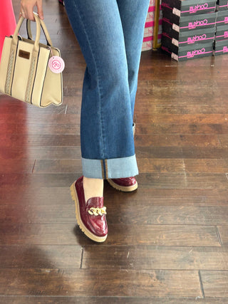 Chain Loafer Wine