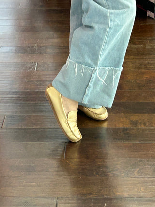 Golden Girls Loafers Gold