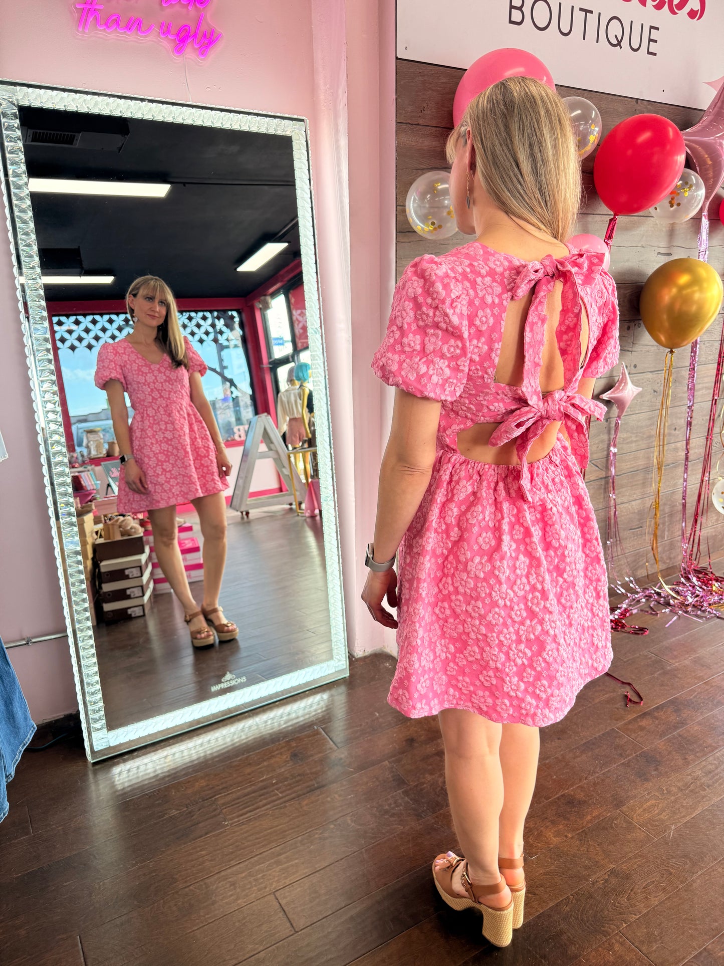 The Sugar Rush Dress Pink