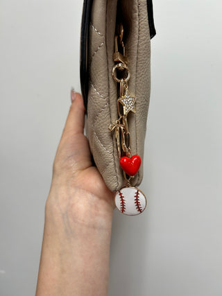 Bag Charms Baseball