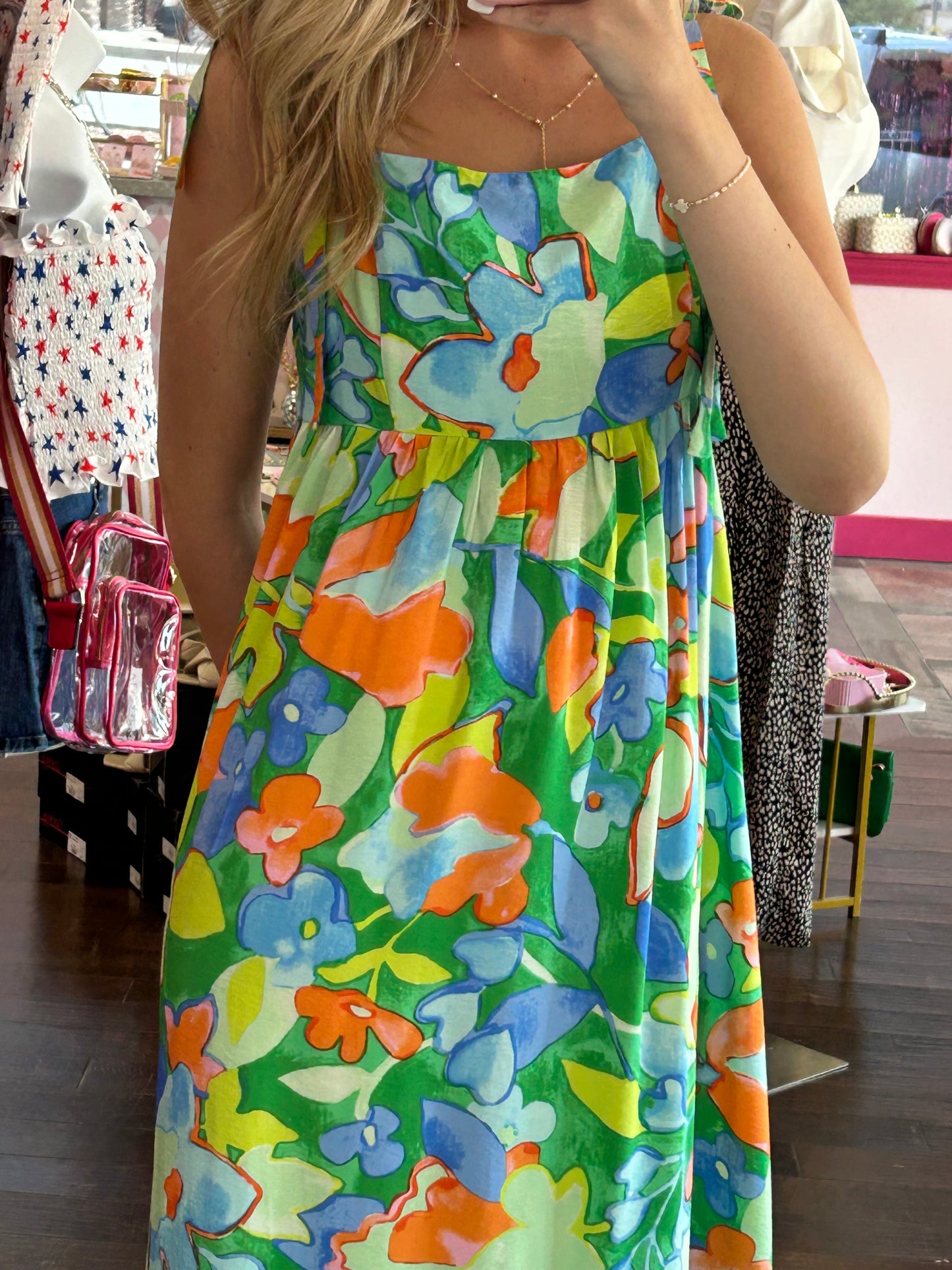 Seabreeze Floral Maxi Dress
