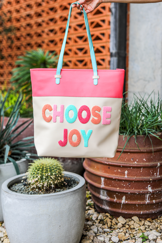 Choose Joy Tote Bag