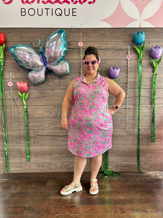 Curvy Sun-Cool Clubhouse Dress