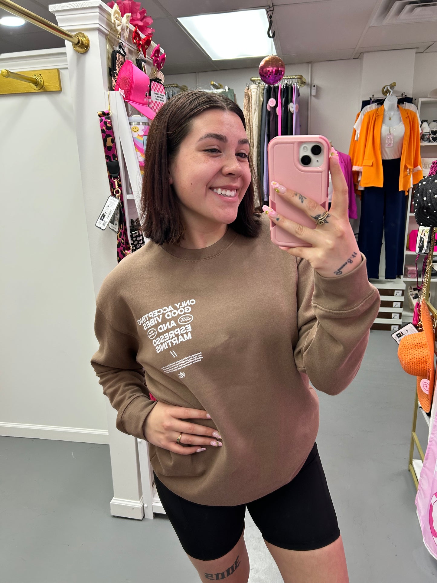 Only Good Vibes Sweatshirt