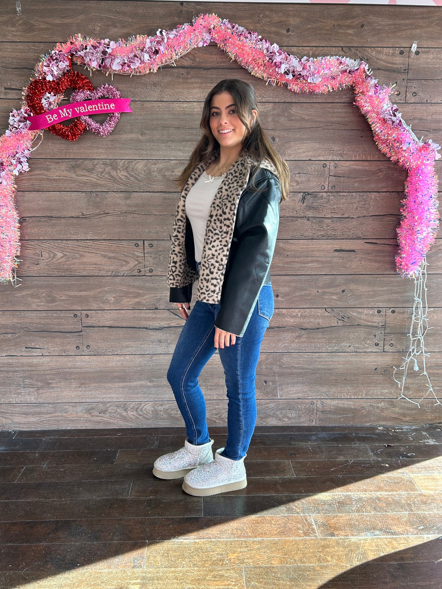 Reversible Luxe Leopard Jacket