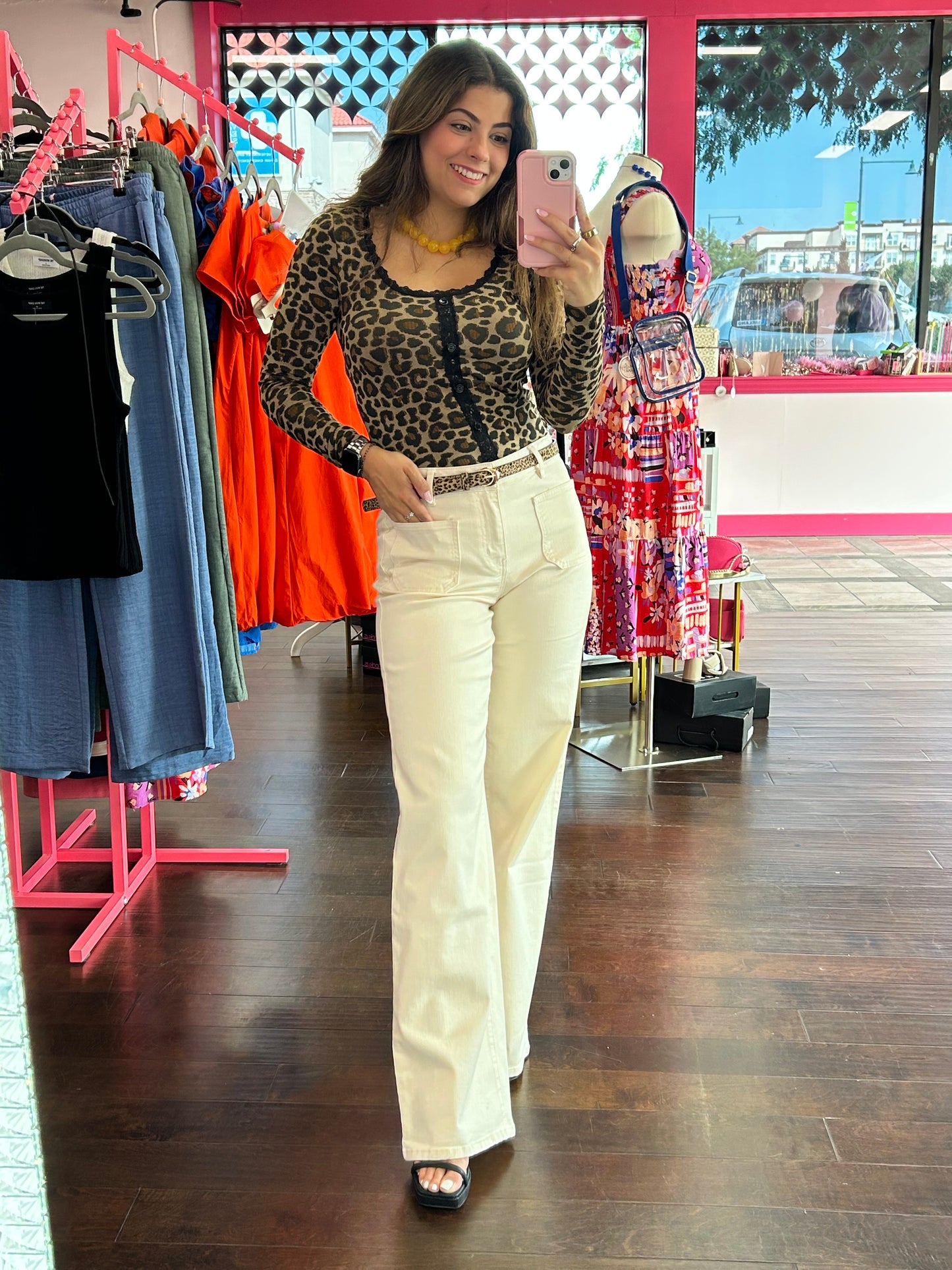 Cheetah Chic Long Sleeve Top