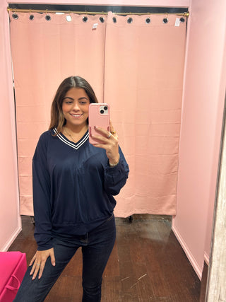 Varsity Top Navy
