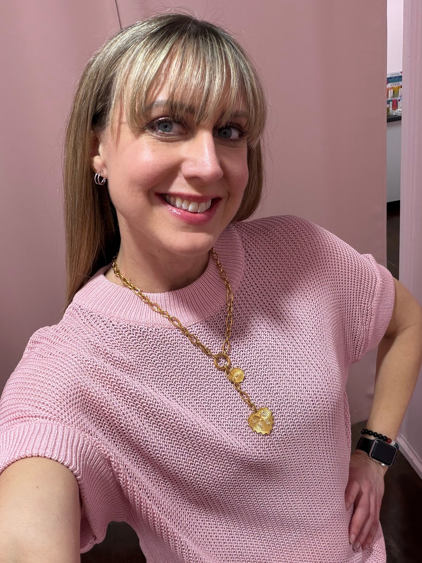 Essential Knit Top Blush