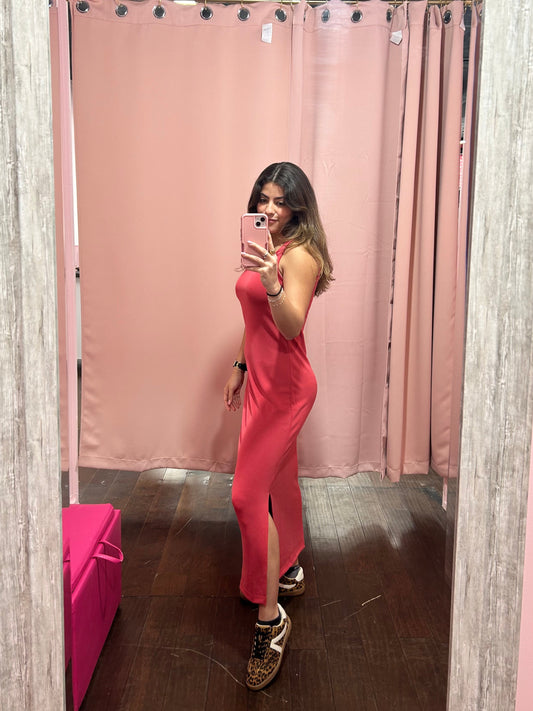 Luxe Maxi Dress Rose