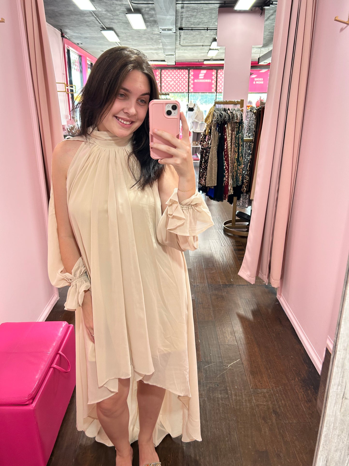 Harvest Moon Hi-Low Dress