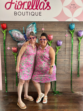 Curvy Sun-Cool Clubhouse Dress