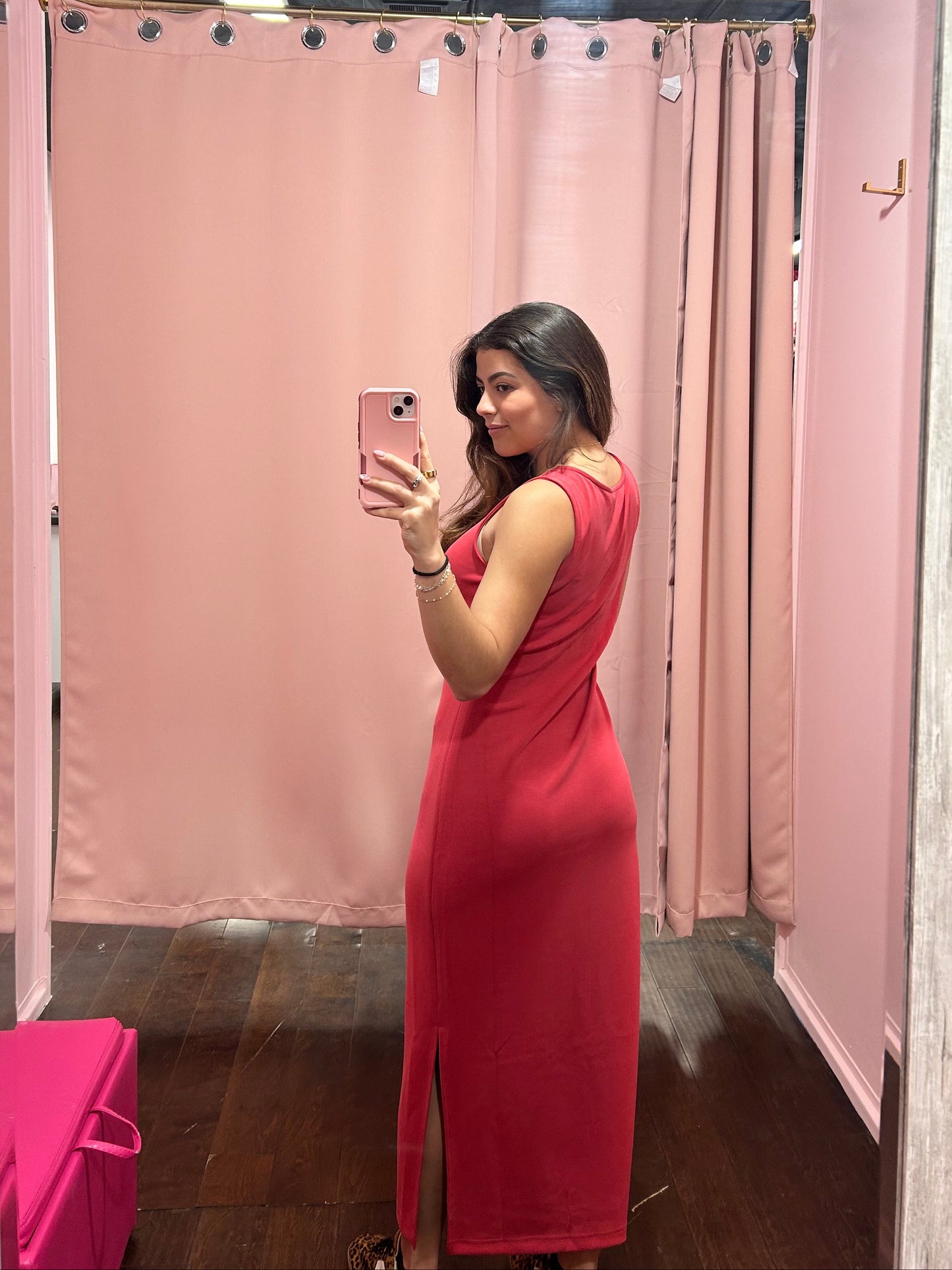 Luxe Maxi Dress Rose