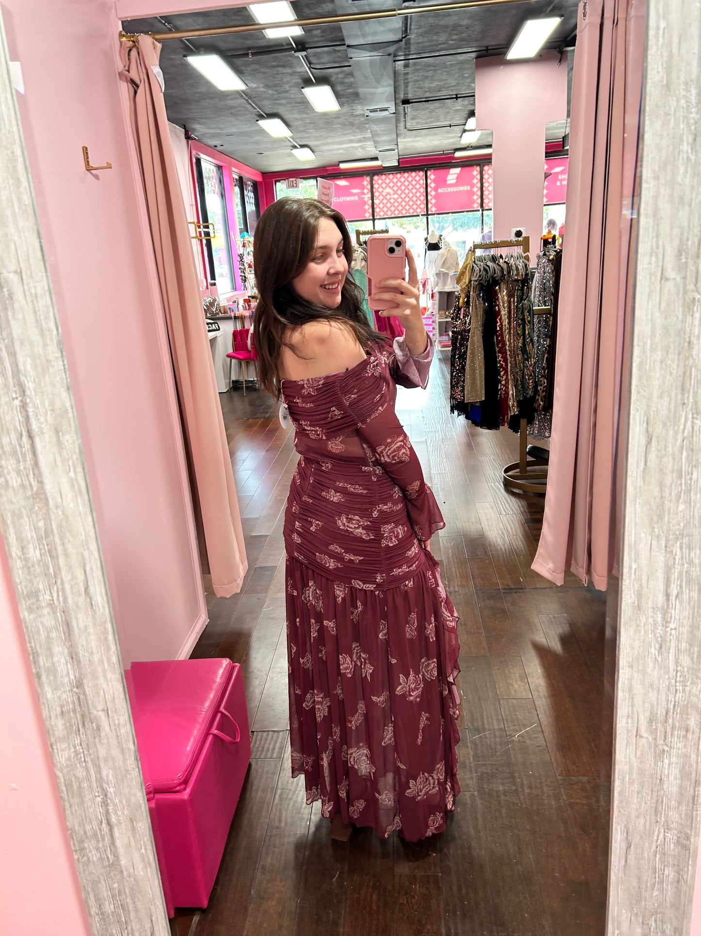 Midnight Garden Maxi Dress