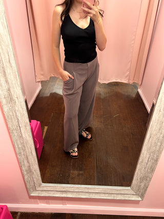 Luxe Anywhere Pants Pebble