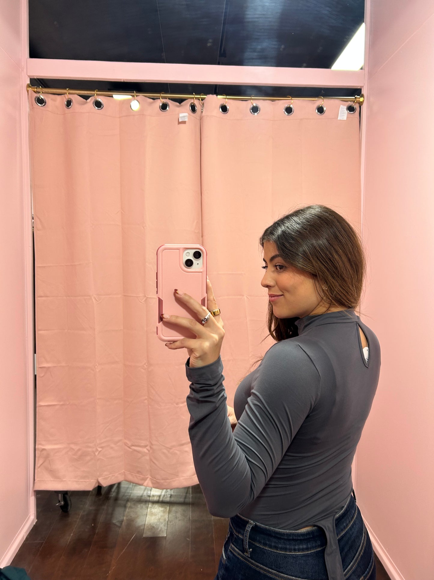 Butter Stretch Bodysuit Charcoal