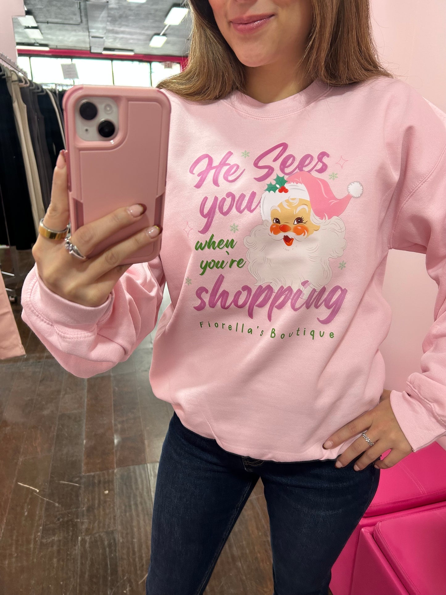 Fiorella’s Santa Sweatshirt